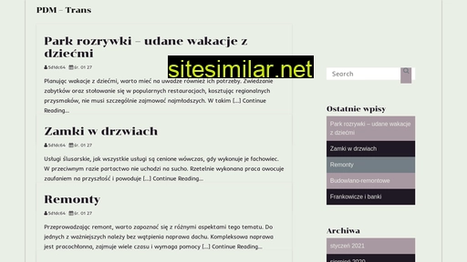 pdm-trans.pl alternative sites