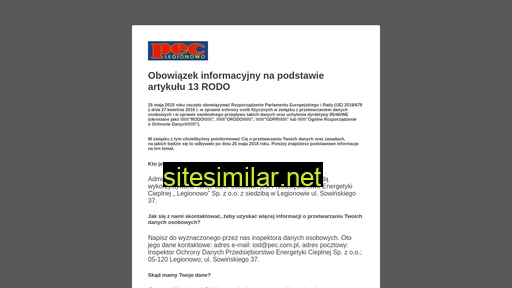 pec.com.pl alternative sites
