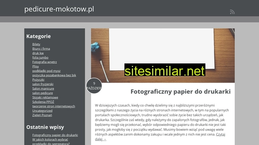 pedicure-mokotow.pl alternative sites
