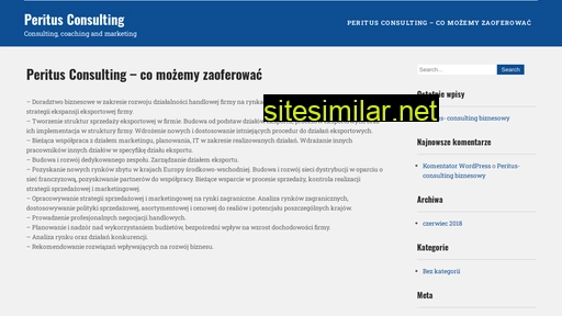 peritus-consulting.pl alternative sites
