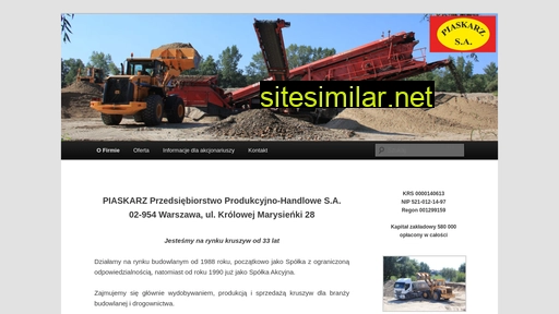 piaskarz.pl alternative sites