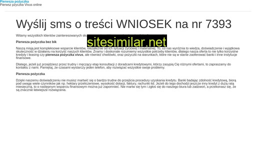 pierwszapozyczka.pl alternative sites