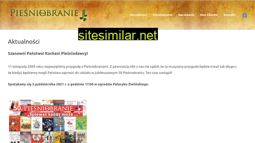 piesniobranie.pl alternative sites