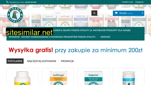 pigeonvitality24.pl alternative sites
