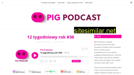 pigpodcast.pl alternative sites