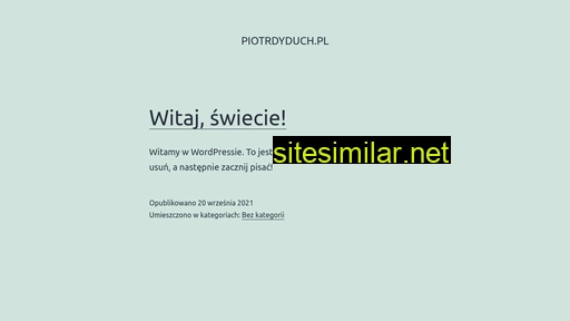piotrdyduch.pl alternative sites