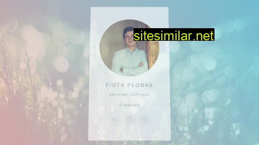 piotrplonka.pl alternative sites