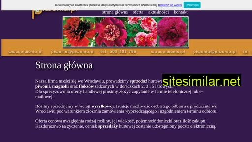 piwonia.pl alternative sites