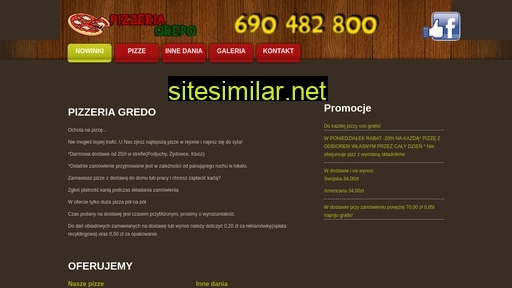 pizzagredo.pl alternative sites
