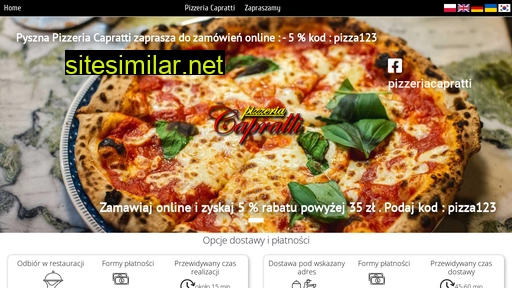 pizzeriacapratti.pl alternative sites