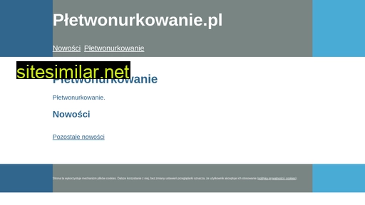 pletwonurkowanie.pl alternative sites