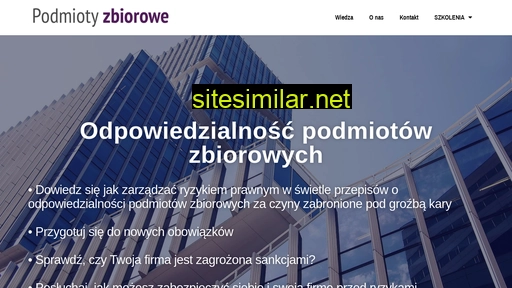 podmiotyzbiorowe.com.pl alternative sites