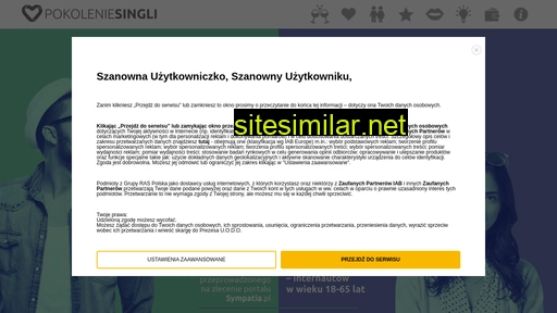 pokoleniesingli.pl alternative sites