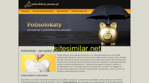 Polisolokaty-pomoc similar sites