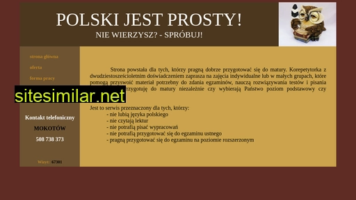 Polski-matura similar sites