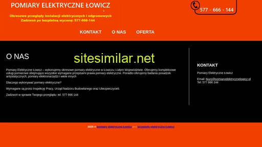 pomiaryelektrycznelowicz.pl alternative sites