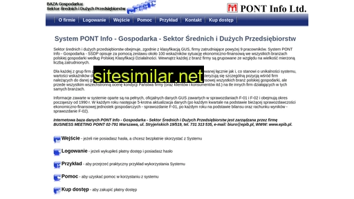 pontinfo.com.pl alternative sites