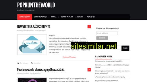 popruntheworld.pl alternative sites