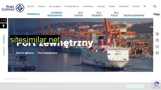 port.gdynia.pl alternative sites