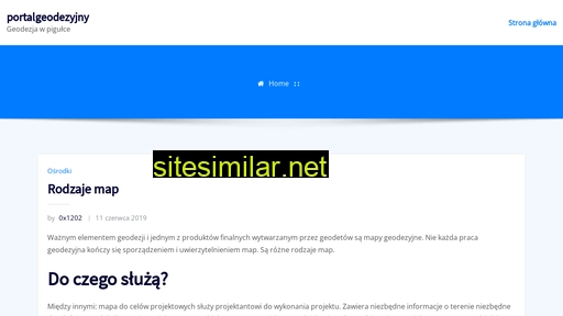 portalgeodezyjny.pl alternative sites