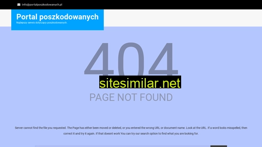 portalposzkodowanych.pl alternative sites