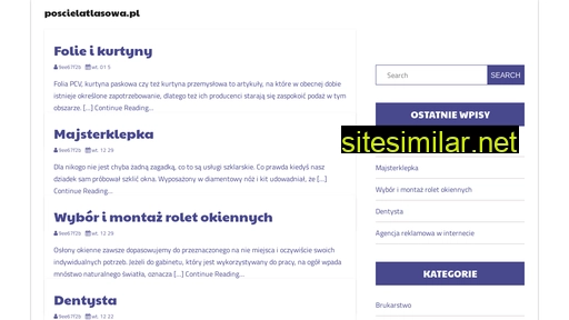 poscielatlasowa.pl alternative sites