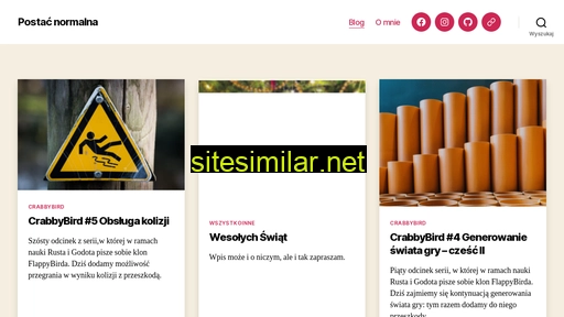 postacnormalna.pl alternative sites