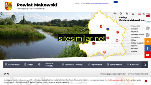powiat-makowski.pl alternative sites