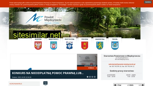powiat-miedzyrzecki.pl alternative sites