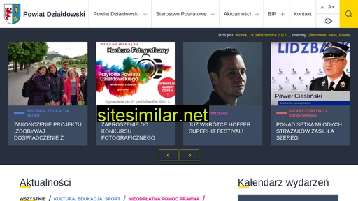 powiatdzialdowski.pl alternative sites