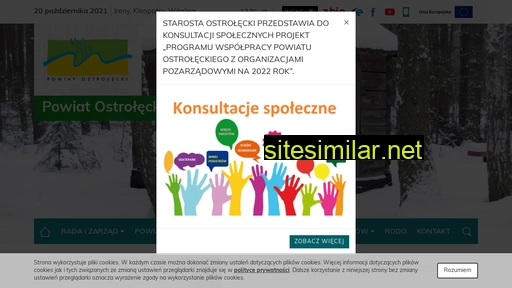 powiatostrolecki.pl alternative sites