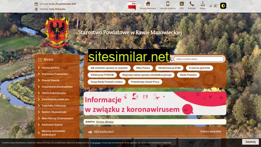 powiatrawski.pl alternative sites