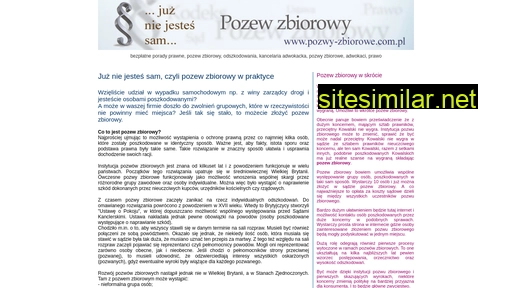 pozwy-zbiorowe.com.pl alternative sites