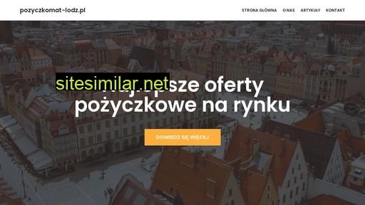 pozyczkomat-lodz.pl alternative sites