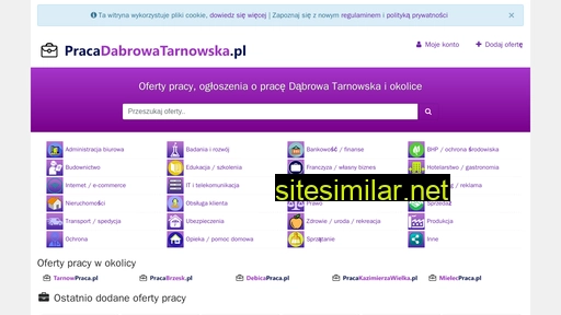 pracadabrowatarnowska.pl alternative sites