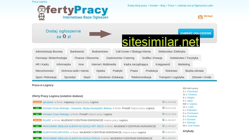 pracalegnica.pl alternative sites