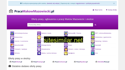 pracamakowmazowiecki.pl alternative sites