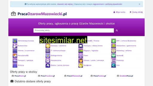 pracaozarowmazowiecki.pl alternative sites