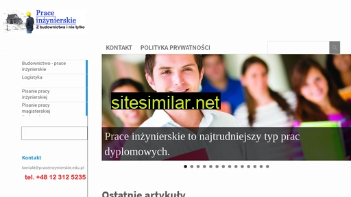praceinzynierskie.edu.pl alternative sites