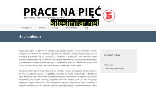pracenapiec.pl alternative sites