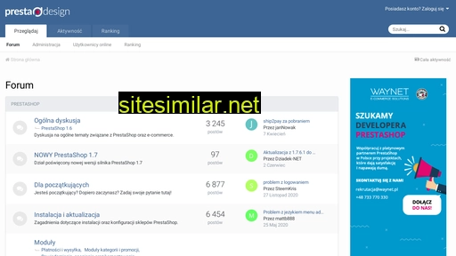 prestadesign.pl alternative sites