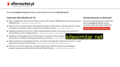 prestige-chrzest.pl alternative sites