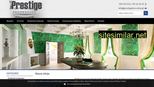 prestigedecoration.pl alternative sites