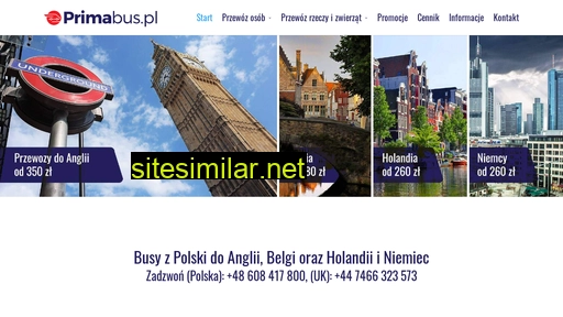 primabus.pl alternative sites