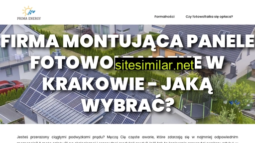 primaenergy.pl alternative sites