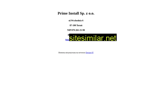 primeinstall.pl alternative sites