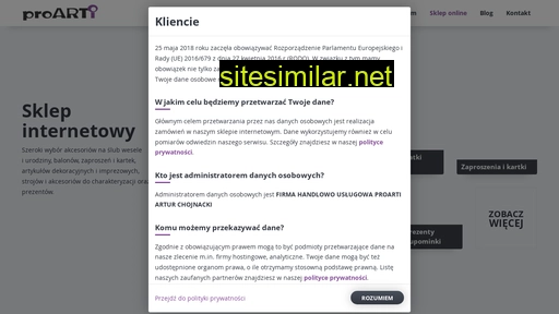 proarti.pl alternative sites