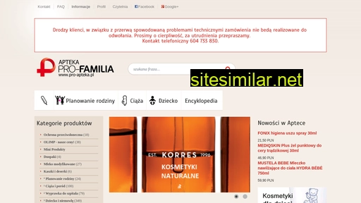 pro-apteka.pl alternative sites