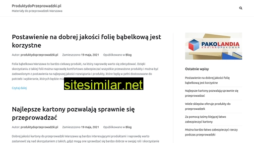 produktydoprzeprowadzki.pl alternative sites