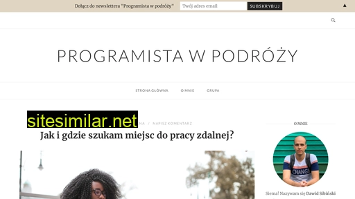 programistawpodrozy.pl alternative sites